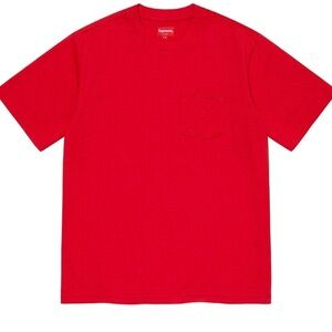 Supreme Laser Cut S Logo Pocket tee size medium